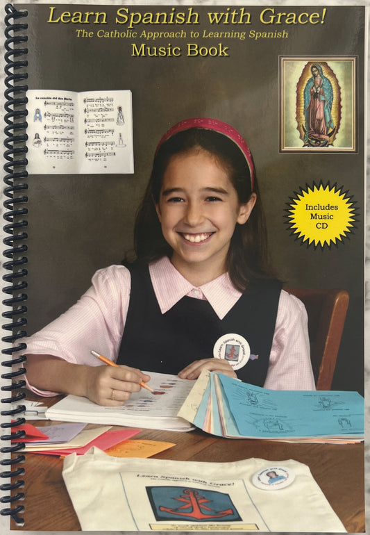 Learn Spanish With Grace Music Book